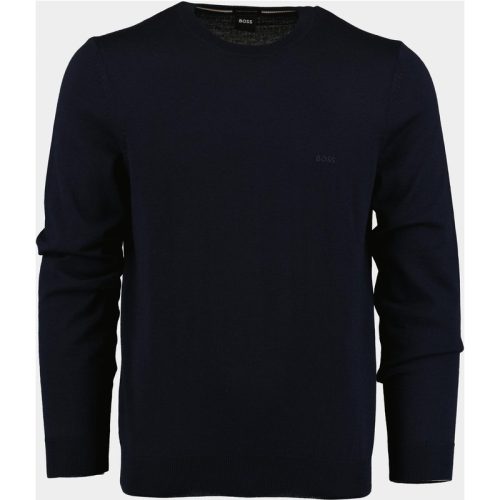 BOSS Black Pullover Blauw Botto-L 10243935 01 50476364/404