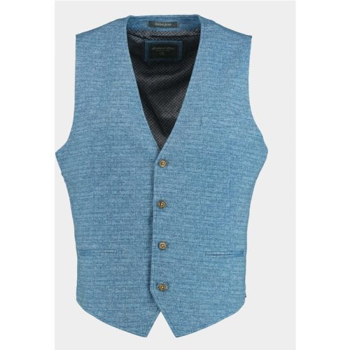 Scotland Blue Gilet Blauw Kris Waistcoat 19111KR56SB/240 blue