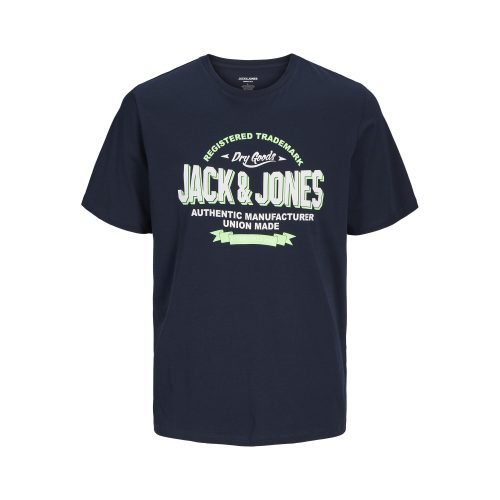 T-shirt met 2-halslogo Jack & Jones