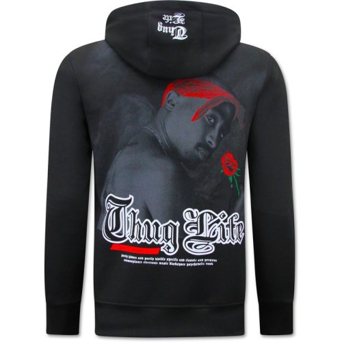 Top-Star 2pac hoodie thug life