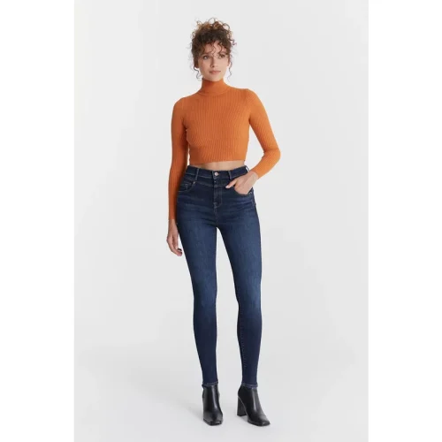 Cup of Joe Lisa dames skinny jeans deep blue