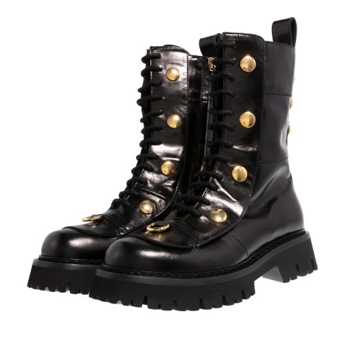 Moschino Boots & laarzen – Snap Button in zwart