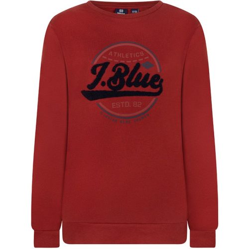 Indian Blue Indian blue jongens sweater ronde hals i.blue barn bordeaux