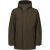 No Excess Jacket medium long fit hooded softs coffee