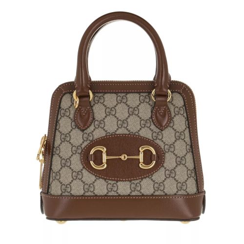 Gucci Satchels – Horsebit 1955 Mini Top Handle Bag in bruin