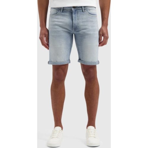 Purewhite Regular fit denim short the miles