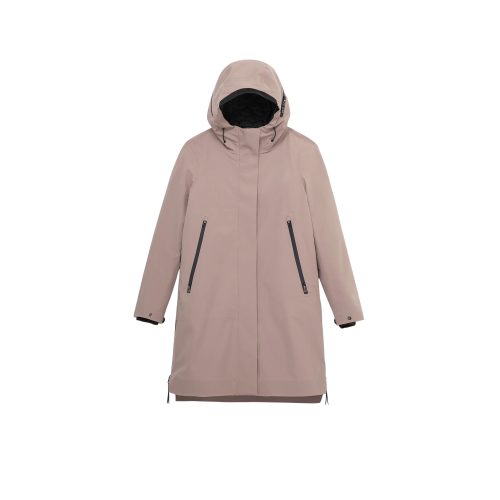 Dames parka met capuchon Krakatau Planck