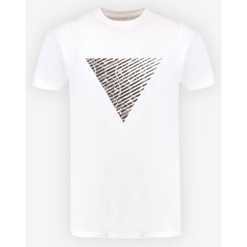 Purewhite T-shirt with front print