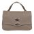 Zanellato Shoppers – Calf Leather Postina Daily Giorno S Bag in grijs