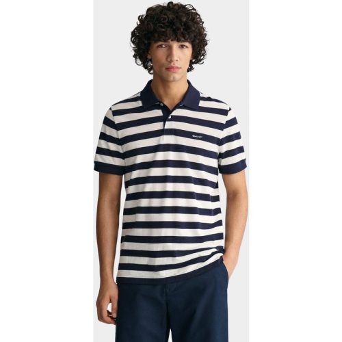 Gant Polo korte mouw stripe ss pique polo 2013040/433