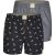 Phil & Co 2-pack wijde boxershorts heren ph-156 fiets print