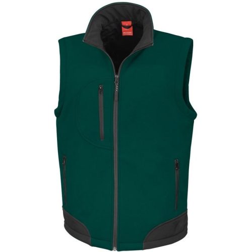 Result Heren softshell bodywarmer ademend weerbestendig jasje