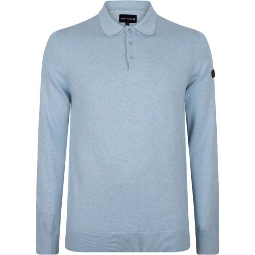 PRESLY & SUN Brad long sleeve knitted polo