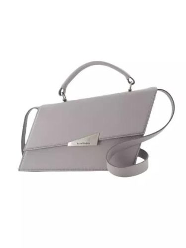 Acne Studios Shoppers – Distortion Crossbody  – Grey Clair – Leather in grijs