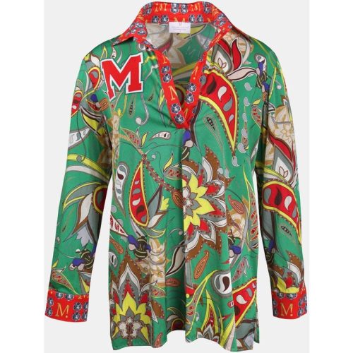 Mucho Gusto ® blouse livorno tijger paisley groen rood