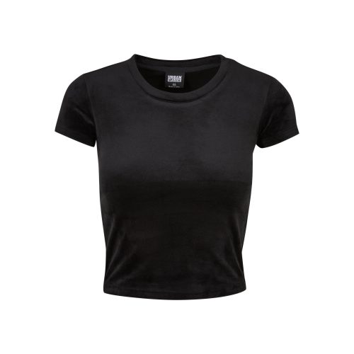 Fluwelen dames-T-shirt Urban Classics