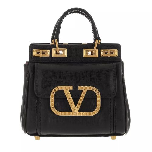 Valentino Garavani Satchels – Rockstud Alcove Mini Handle Bag in zwart