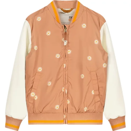 Moodstreet Meisjes zomerjas bomber woenstijn