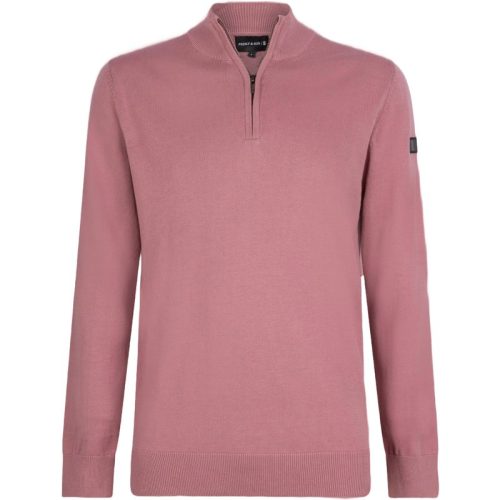 PRESLY & SUN Lewis zip knitted pullover