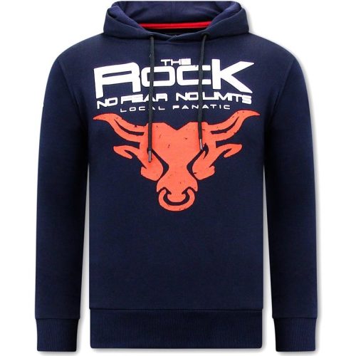 Local Fanatic Hoodie print the rock