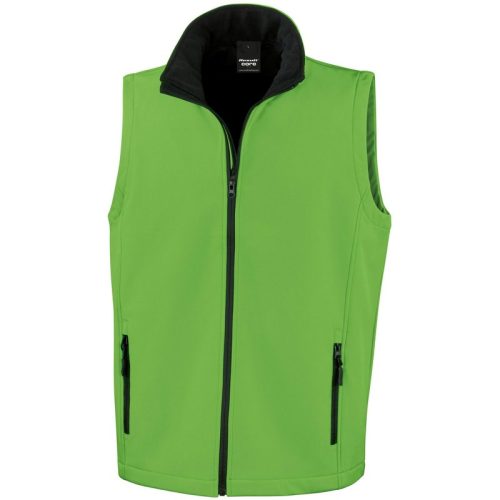 Result Herenbedrukbare softshell-bodywarmer