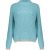 Geisha 44869-70 602 pullover turtle with lurex edge aqua