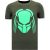 Local Fanatic T-shirt met print predator neon print