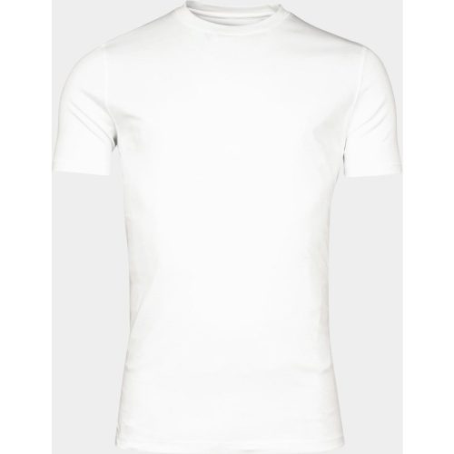 Giordano T-shirt korte mouw Wit Luca T-Shirt Liquid Cotton – 425078/10