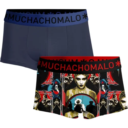 Muchachomalo Heren 2-pack trunks smooth criminal