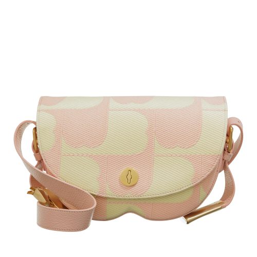 Burberry Crossbody bags – Chess Saddle Bag in geel