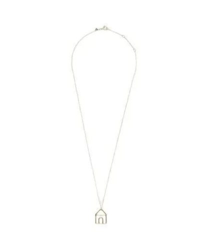 Aliita Kettingen – 9K Gold Casita Necklace in multi