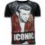 Local Fanatic James dean iconic digital rhinestone t-shirt