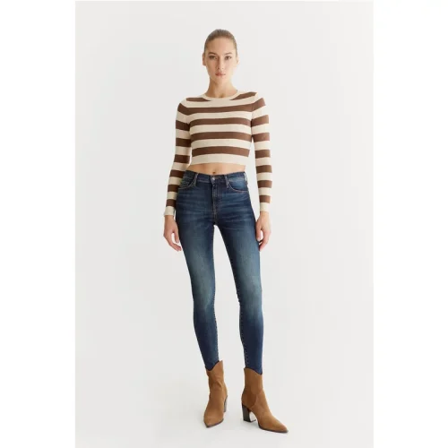 Cup of Joe Sophia dames skinny jeans green way