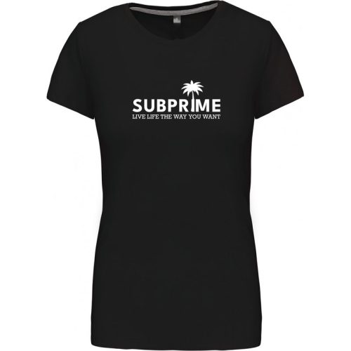 Subprime Wmn tee palm