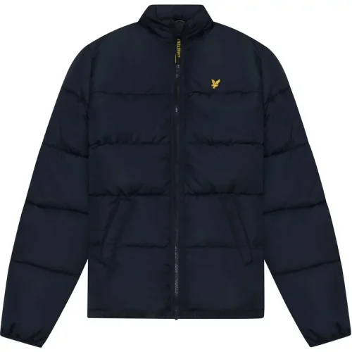 Lyle and Scott Winterjas puffer met capuchon z271 dark navy