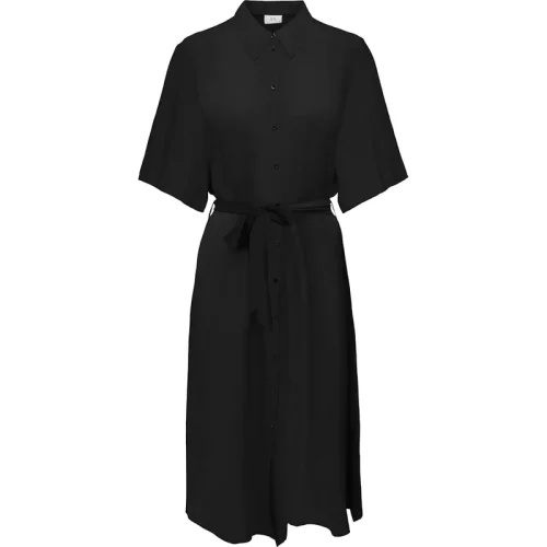 Jacqueline de Yong Barbara 2/4 midi shirt dress