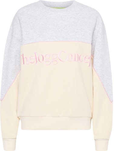 The Jogg Concept Sweater Saja Block Grijs dames