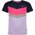 TYGO & vito Meisjes t-shirt met v colorblock navy