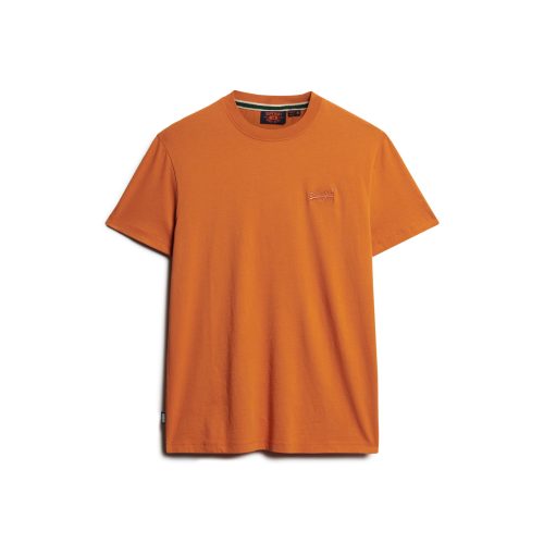 Geborduurd T-shirt met biologisch katoenen logo Superdry Essential