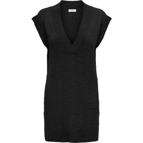 Jacqueline de Yong Elanora s/l v-neck slit vest