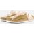 Birkenstock Birkenstock Gizeh Slippers brons Synthetisch