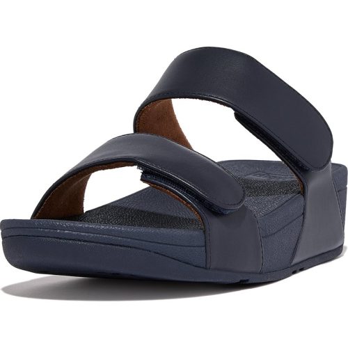 FitFlop Lulu adjustable leather slides