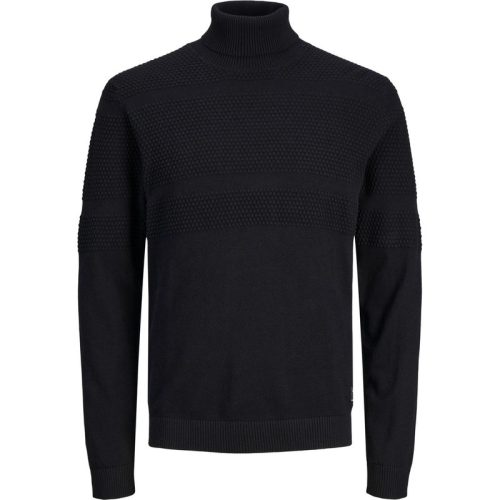 Jack & Jones Jcochris bubble stitch knit roll ne –