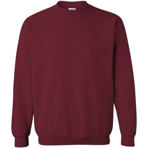 Gildan Unisex adult sweatshirt met zware mouwenhals