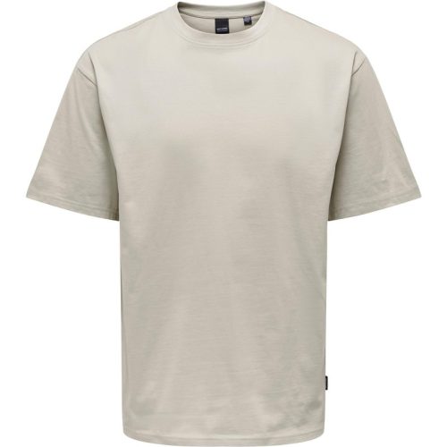 Only & Sons onsfred rlx ss tee noos 22022532 silver lining