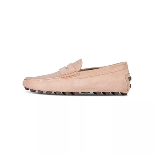 Tod’s Low-Top Sneakers – Mokassins aus Veloursleder in beige