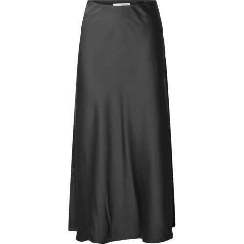 Selected Femme slflena hw midi skirt noos 16091486 volcanic ash