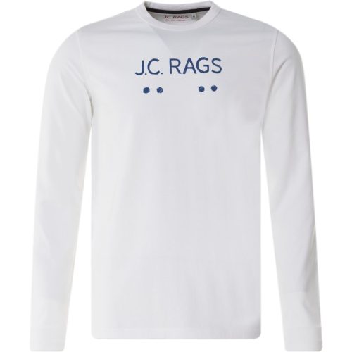 J.C. Rags Renzo t-shirt met lange mouwen