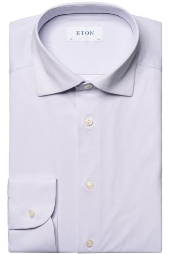 ETON Slim Fit Overhemd paars, Effen