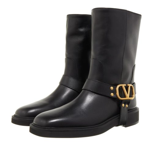 Valentino Garavani Boots & laarzen – V Logo Signature Biker in zwart